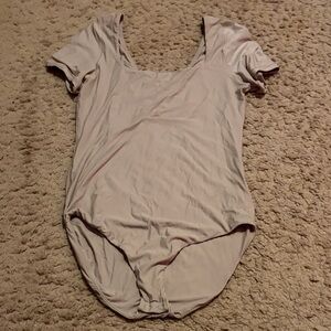 Aerie Tan Bodysuit